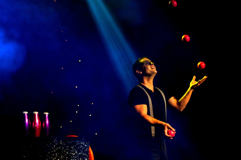 numéro de jonglerie